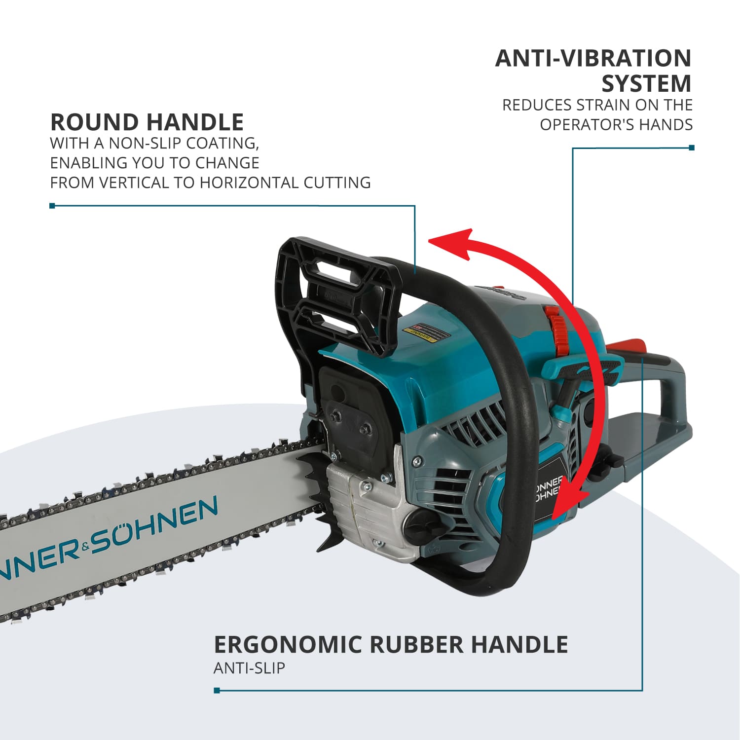 Gasoline chainsaw KS CS31G-20