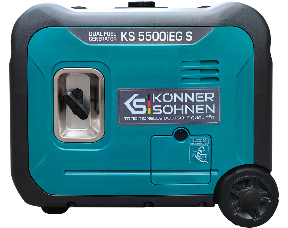 LPG/benzin inverter generátor KS 5500iEG S