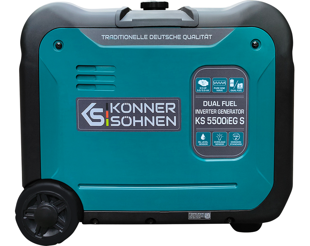 LPG/benzin inverter generátor KS 5500iEG S