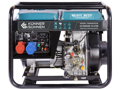 „Könner & Söhnen” KS 8100HDE-1/3 ATSR (EURO V) dízelgenerátor