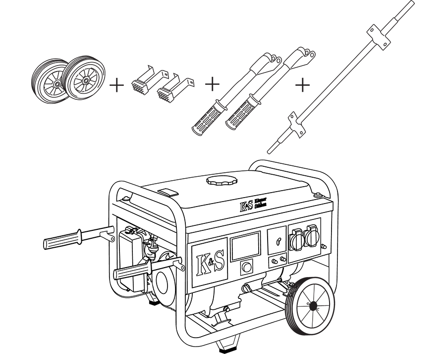 Комплект за транспорт KS 3 KIT